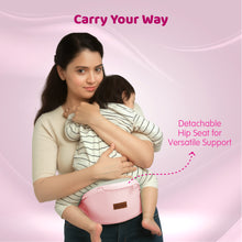 1st Step 5 In 1 Hip Seat Baby Carrier - Pink