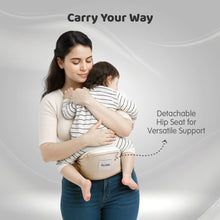 1st Step 5 in 1 Hip Seat Baby Carrier (Cream)