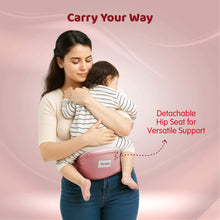 1st Step 5 in 1 Hip Seat Baby Carrier (Red)