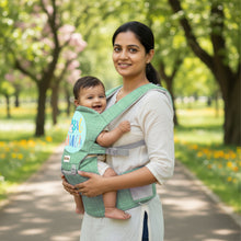 1st Step 5 in 1 Hip Seat Baby Carrier (Green)