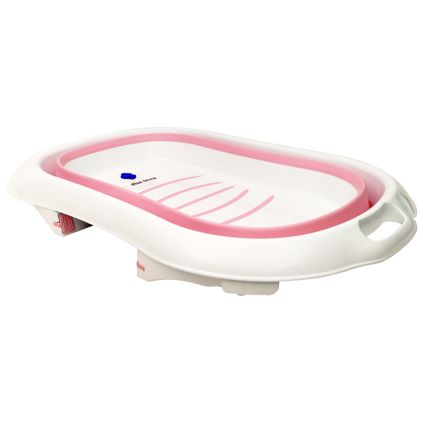 1st Step Folding Bath Tub with Temperature Sensitive Plug and Anti-Skid Base for Kids of 0 to 3 Years Up to 20 Kgs Weight Capacity  (Large, Pink)