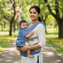 1st Step 5 in 1 Hip Seat Baby Carrier (Blue)