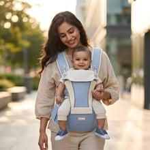 1st Step 5 in 1 Hip Seat Baby Carrier With Waist Support Tightener (Blue)