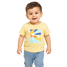 1st Step Printed Half Sleeves Cotton T-Shirt - Yellow