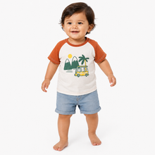 1st Step Printed Half Sleeves Cotton T-Shirt