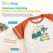 1st Step Printed Half Sleeves Cotton T-Shirt