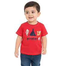 1st Step Printed Half Sleeves Cotton T-Shirt - Red