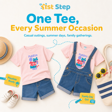 1st Step Printed Half Sleeves Cotton T-Shirt