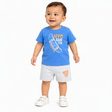1st Step Baby Printed T-Shirt and Shorts Clothing Set
