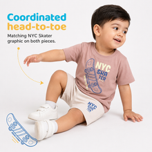 1st Step Baby Printed T-Shirt and Shorts Clothing Set