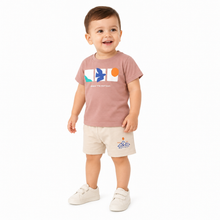 1st Step Baby Printed T-Shirt and Shorts Clothing Set