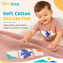 1st Step Baby Printed T-Shirt and Shorts Clothing Set