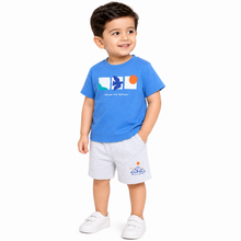 1st Step Baby Printed T-Shirt and Shorts Clothing Set