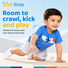 1st Step Baby Printed T-Shirt and Shorts Clothing Set