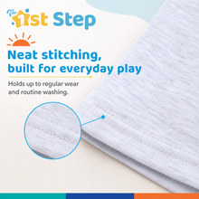 1st Step Baby Printed T-Shirt and Shorts Clothing Set