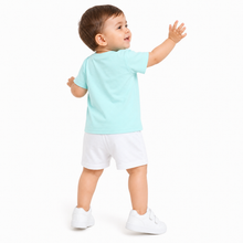 1st Step Baby Printed T-Shirt and Shorts Clothing Set