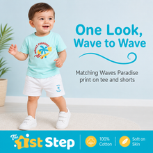 1st Step Baby Printed T-Shirt and Shorts Clothing Set
