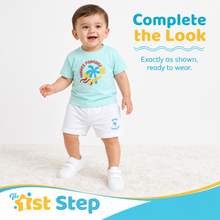 1st Step Baby Printed T-Shirt and Shorts Clothing Set