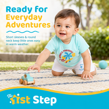 1st Step Baby Printed T-Shirt and Shorts Clothing Set