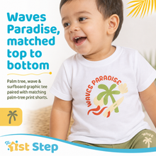 1st Step Baby Printed T-Shirt and Shorts Clothing Set