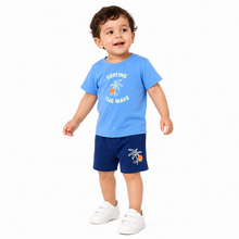 1st Step Baby Printed T-Shirt and Shorts Clothing Set