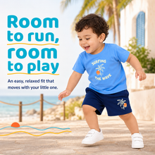 1st Step Baby Printed T-Shirt and Shorts Clothing Set