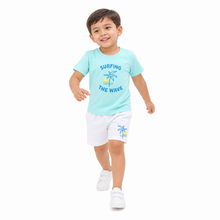 1st Step Baby Printed T-Shirt and Shorts Clothing Set