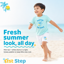 1st Step Baby Printed T-Shirt and Shorts Clothing Set