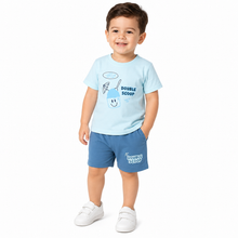 1st Step Baby Printed T-Shirt and Shorts Clothing Set