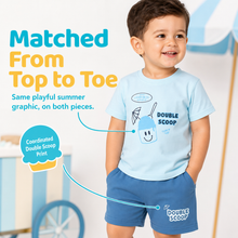 1st Step Baby Printed T-Shirt and Shorts Clothing Set