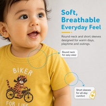 1st Step Baby Printed T-Shirt and Shorts Clothing Set