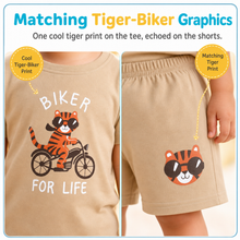 1st Step Baby Printed T-Shirt and Shorts Clothing Set