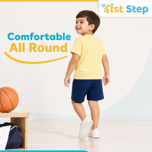 1st Step Baby Printed T-Shirt and Shorts Clothing Set
