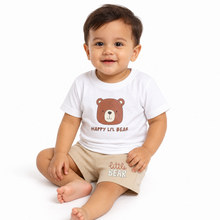 1st Step Baby Printed T-Shirt and Shorts Clothing Set
