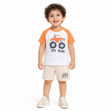 1st Step Baby Printed T-Shirt and Shorts Clothing Set