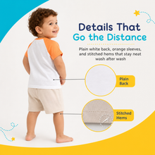 1st Step Baby Printed T-Shirt and Shorts Clothing Set