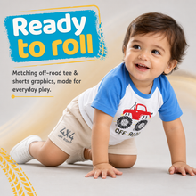 1st Step Baby Printed T-Shirt and Shorts Clothing Set