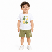 1st Step Baby Printed T-Shirt and Shorts Clothing Set