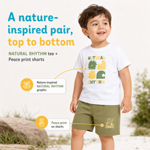 1st Step Baby Printed T-Shirt and Shorts Clothing Set