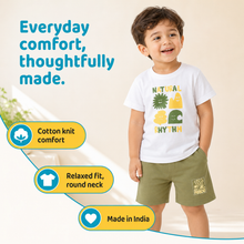 1st Step Baby Printed T-Shirt and Shorts Clothing Set