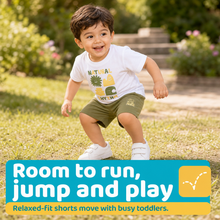 1st Step Baby Printed T-Shirt and Shorts Clothing Set