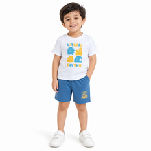 1st Step Baby Printed T-Shirt and Shorts Clothing Set