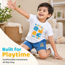 1st Step Baby Printed T-Shirt and Shorts Clothing Set