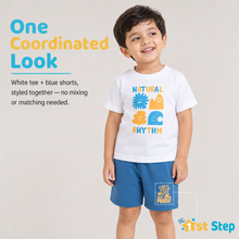 1st Step Baby Printed T-Shirt and Shorts Clothing Set