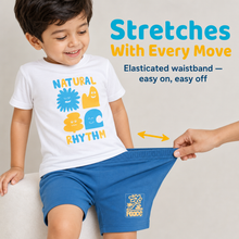 1st Step Baby Printed T-Shirt and Shorts Clothing Set
