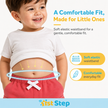 1st Step Cotton Pull-on Shorts With Drawstring