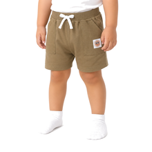 1st Step Cotton Pull-on Shorts With Drawstring - Brown