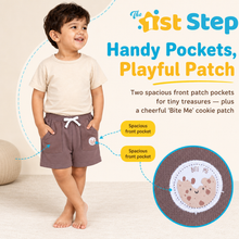 1st Step Cotton Pull-on Shorts With Drawstring