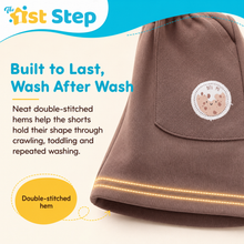 1st Step Cotton Pull-on Shorts With Drawstring