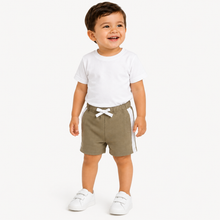 1st Step Cotton Pull-on Shorts - Brown